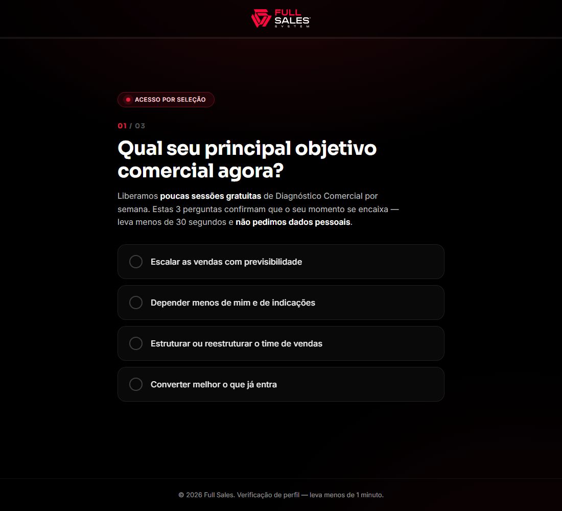 Diagnóstico Comercial por Seleção